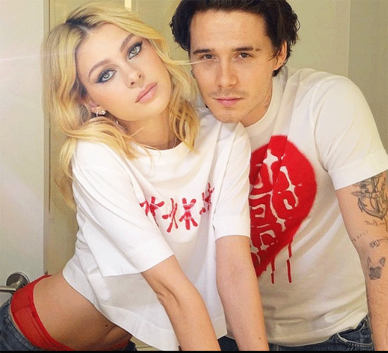 Nicola Peltz with her boyfriend